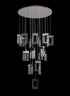 Edison Pendant 21 Light Polished Chrome 5m